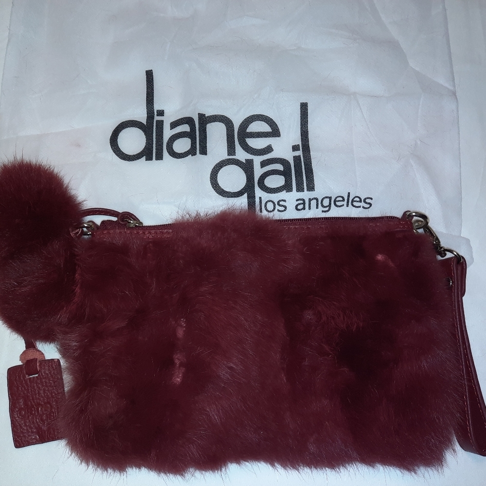 Diane Qail Rabbit fur bag